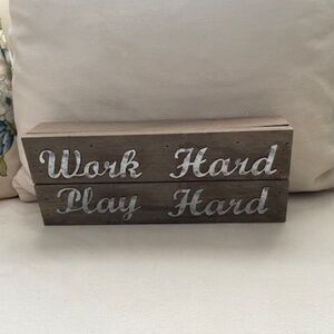 Wall plaque - 9.5 inches by 4 inches